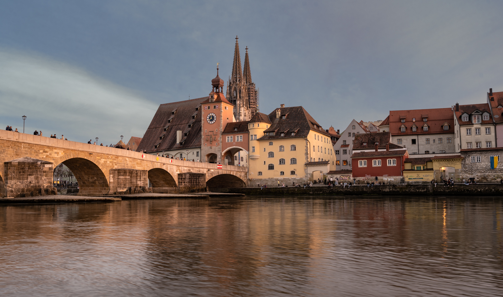 Regensburg am Abend