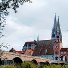 Regensburg aus dem Baum