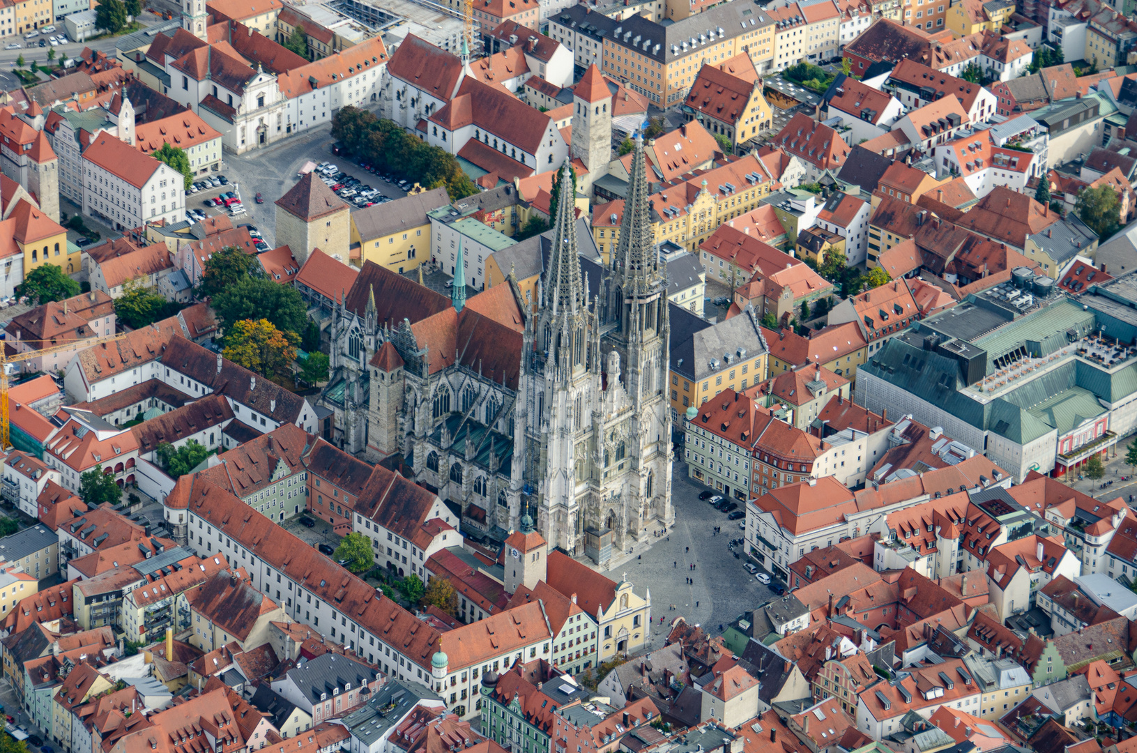 Regensburg aus der Luft