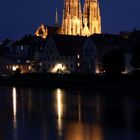 Regensburg bei Nacht ...