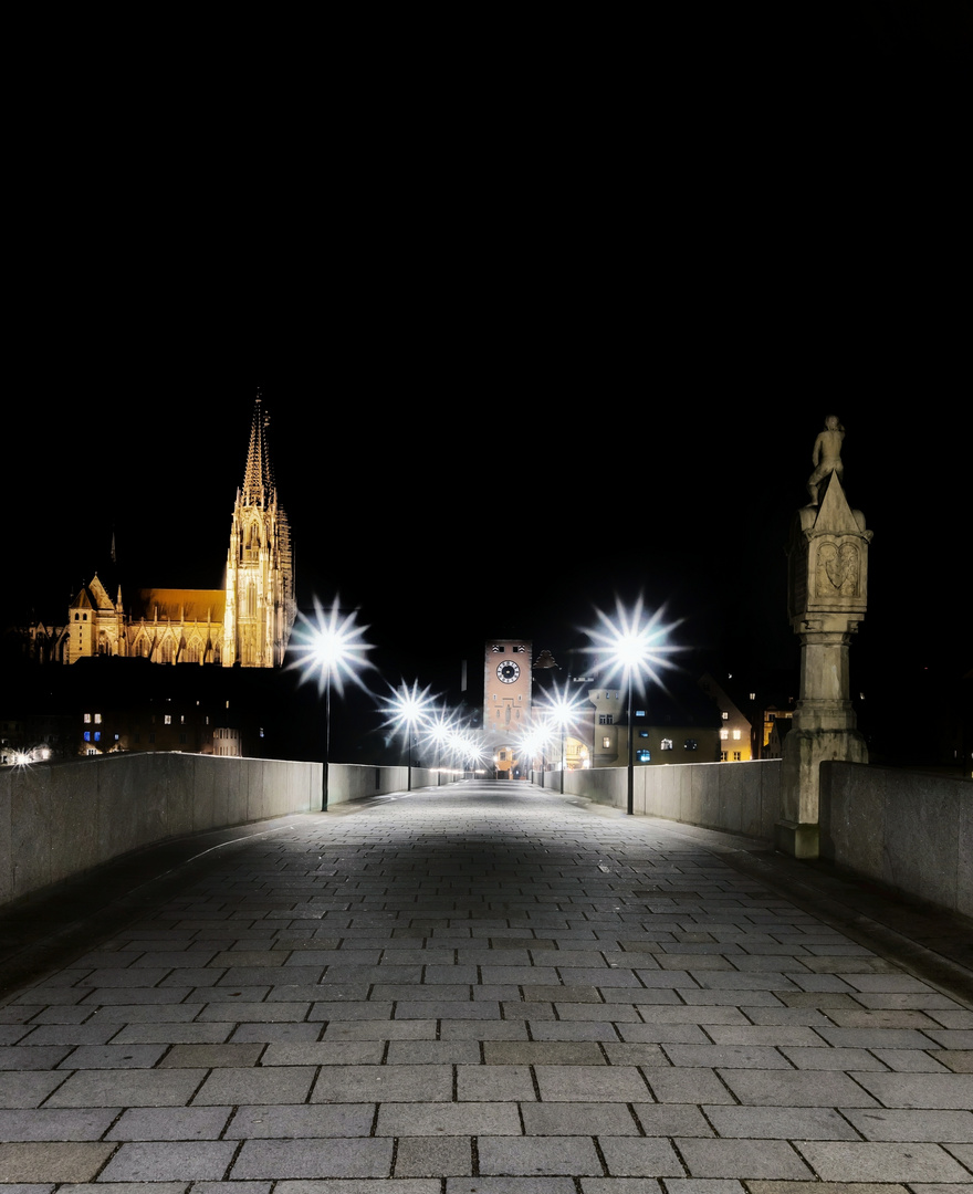 Regensburg bei Nacht