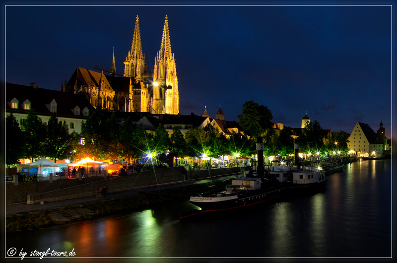 Regensburg bei Nacht