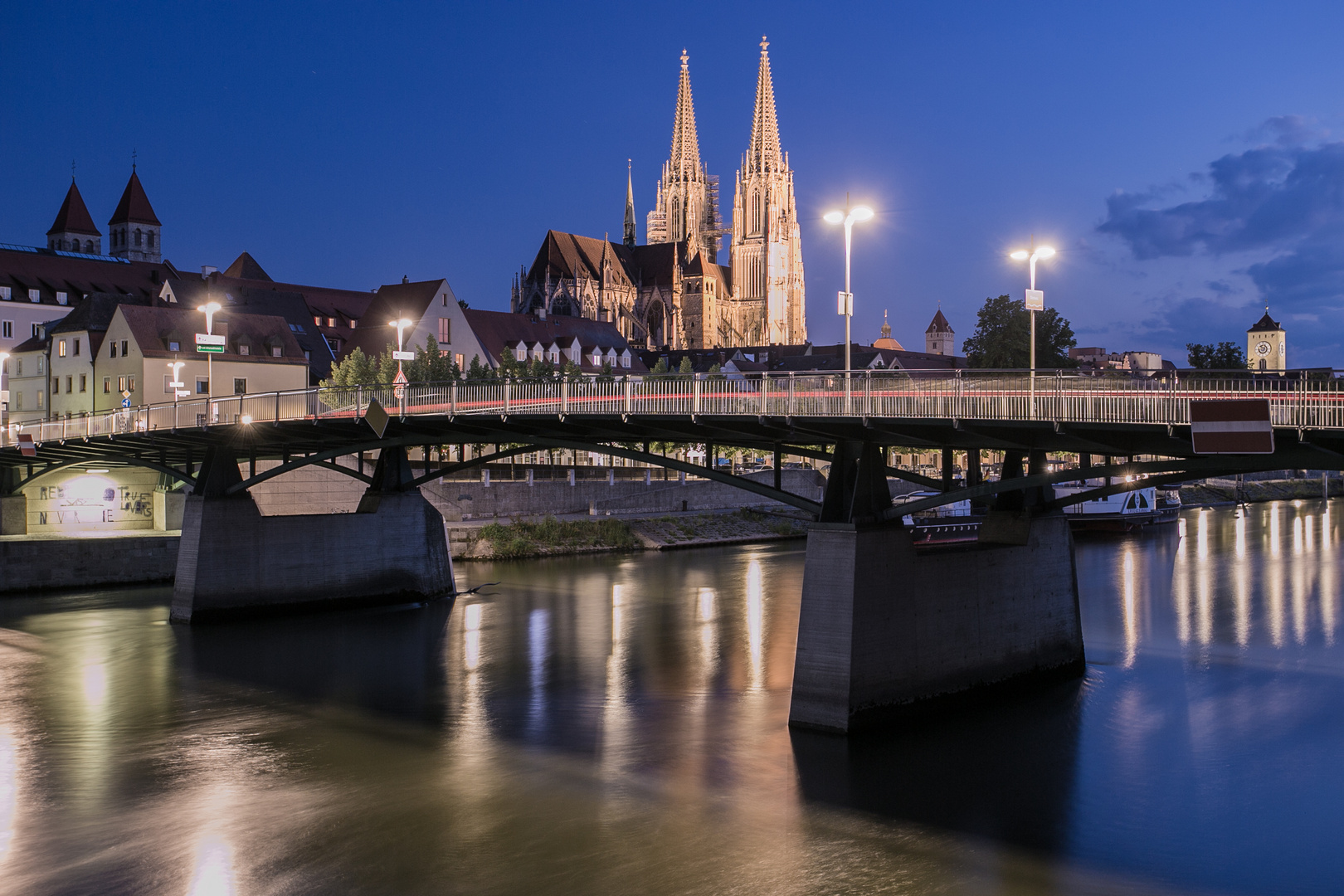 Regensburg bei Nacht