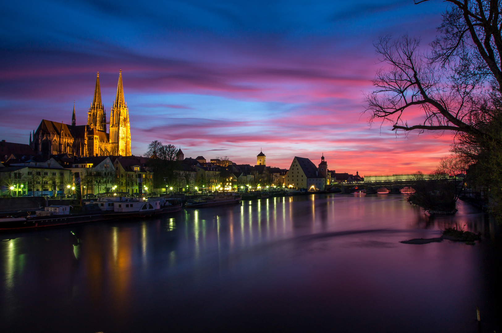 Regensburg bei Nacht