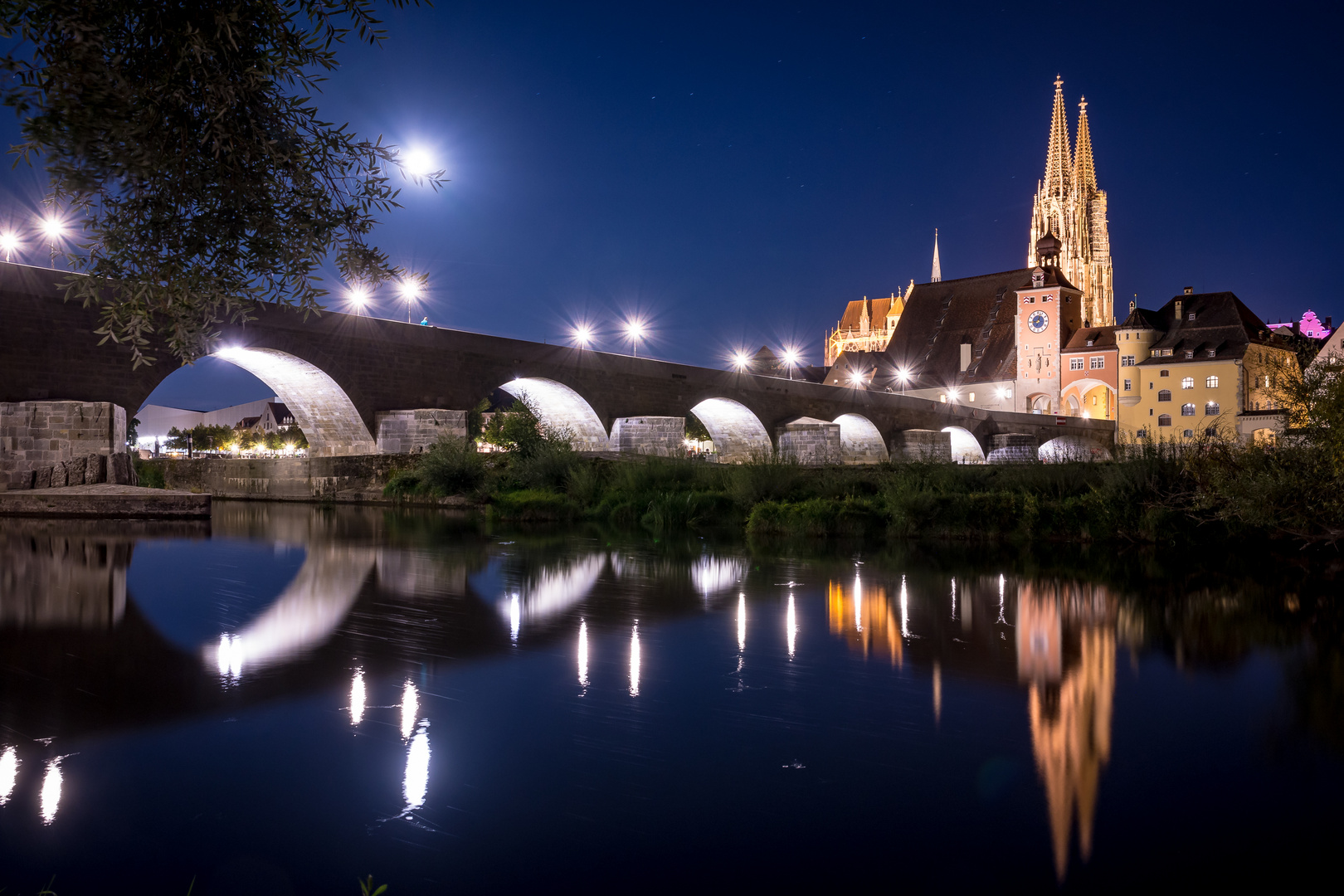 Regensburg bei Nacht