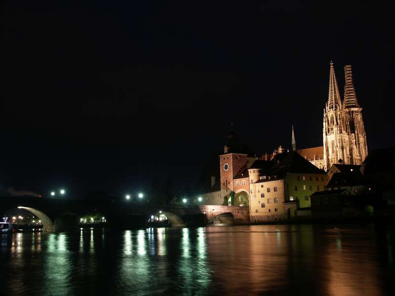 Regensburg bei Nacht