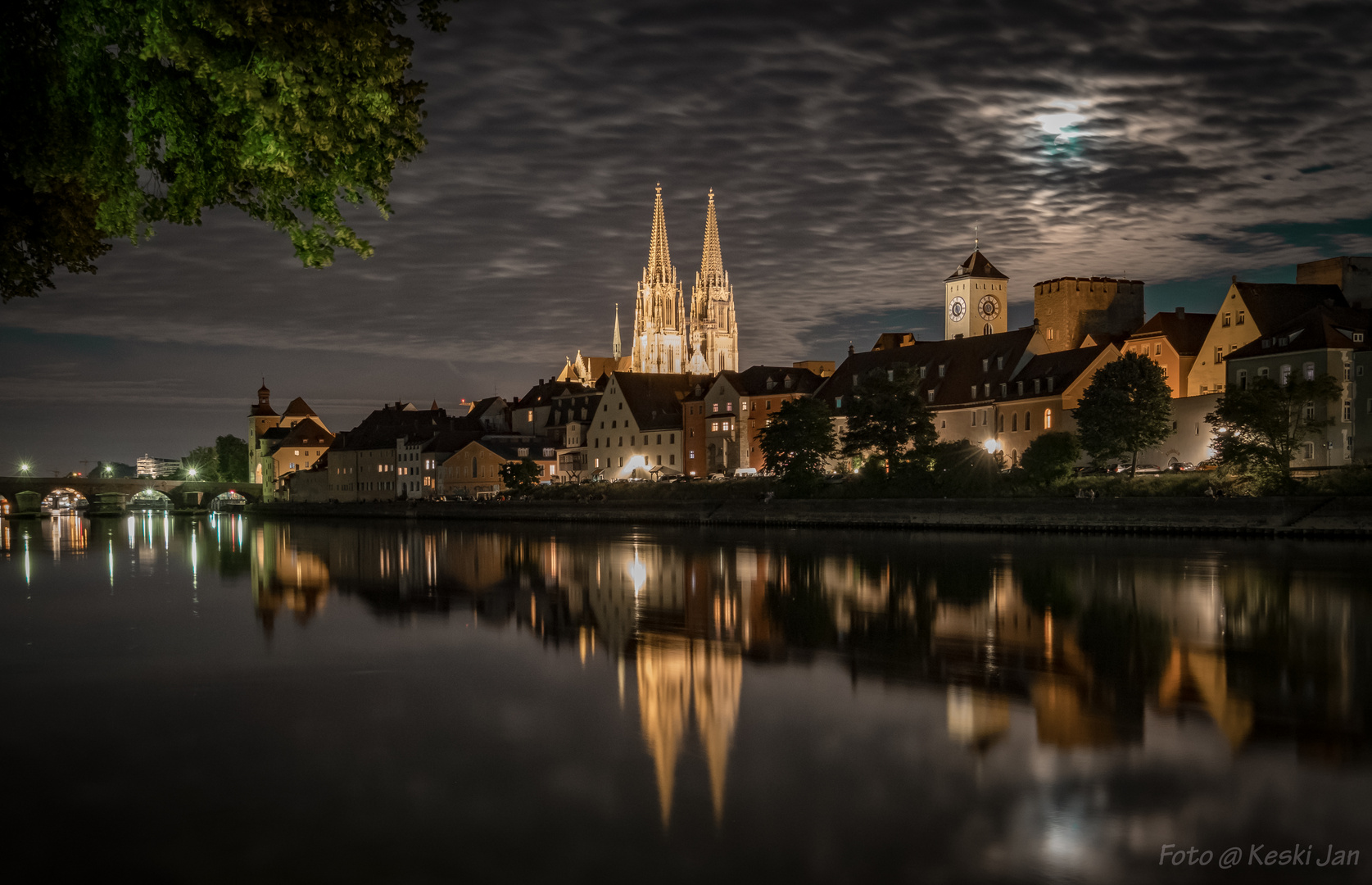 Regensburg bei Nacht