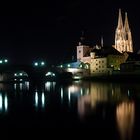 Regensburg bei Nacht