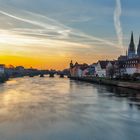 Regensburg bei Sonnenaufgang