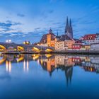 Regensburg blue Hour