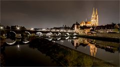 Regensburg by night