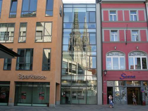 Regensburg Dom - Fenstersicht