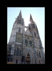 Regensburg - Domtürme im Gegenlicht