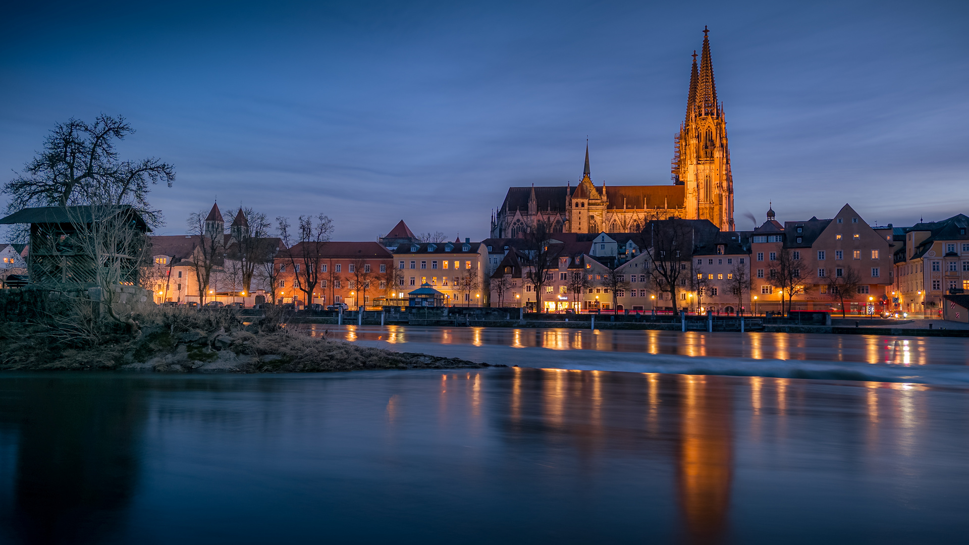 Regensburg geht schlafen