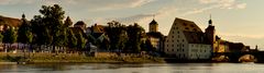 Regensburg im Abendlicht