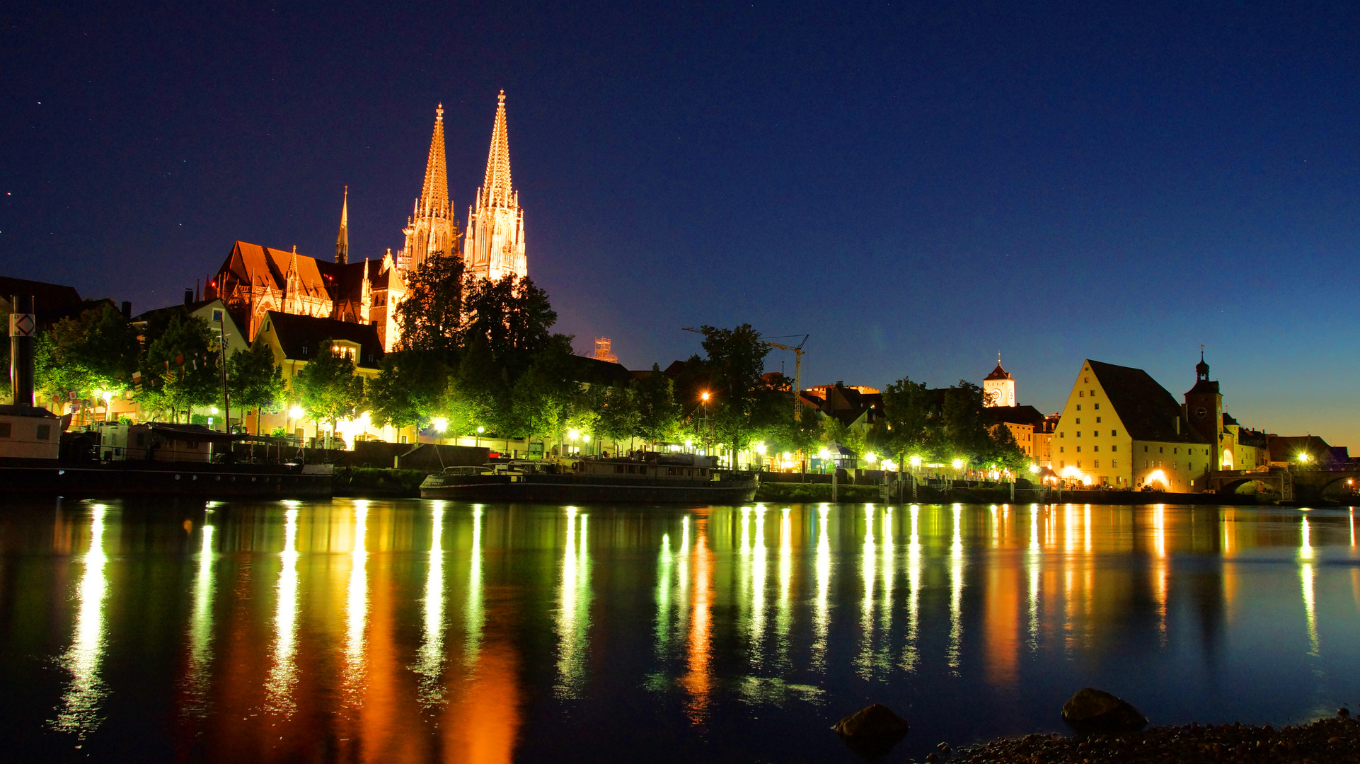 Regensburg im Lichterglanz