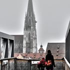 Regensburg im Nebel