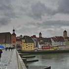 Regensburg im Regen