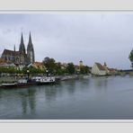 Regensburg im Regen