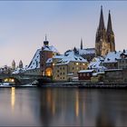 Regensburg im Winter