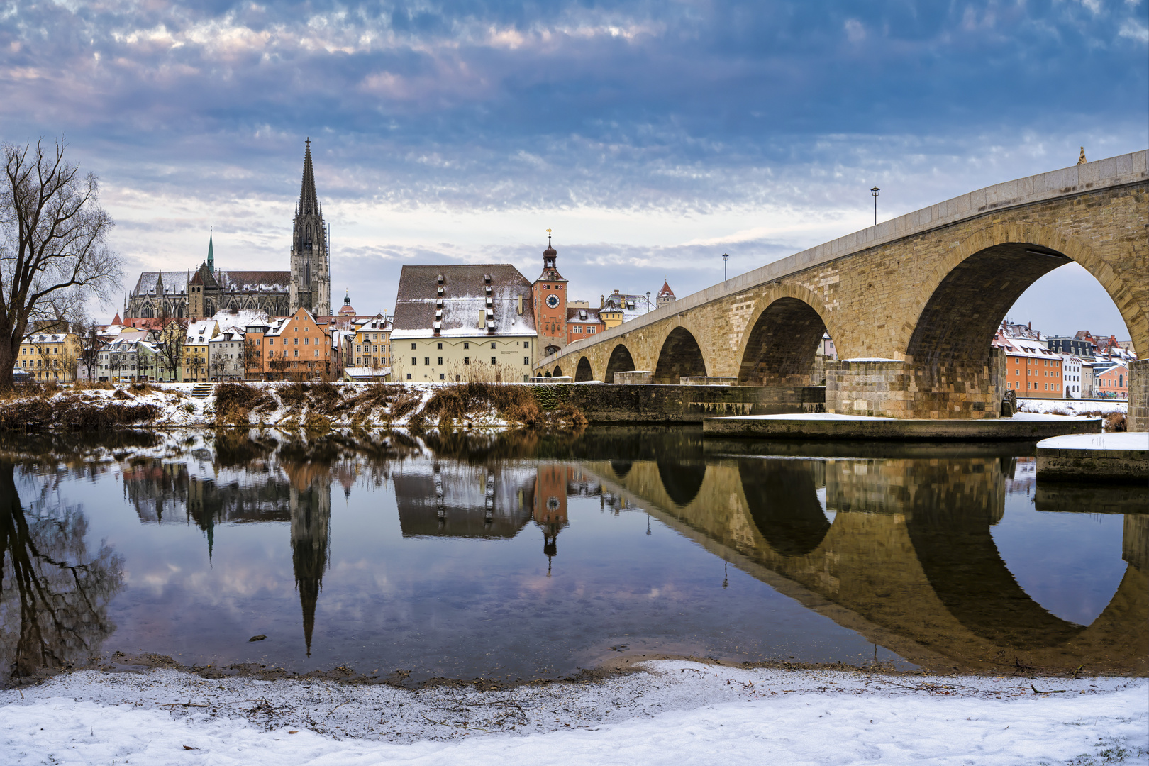 Regensburg im Winter