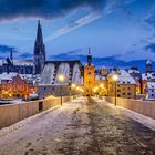 Regensburg im Winter