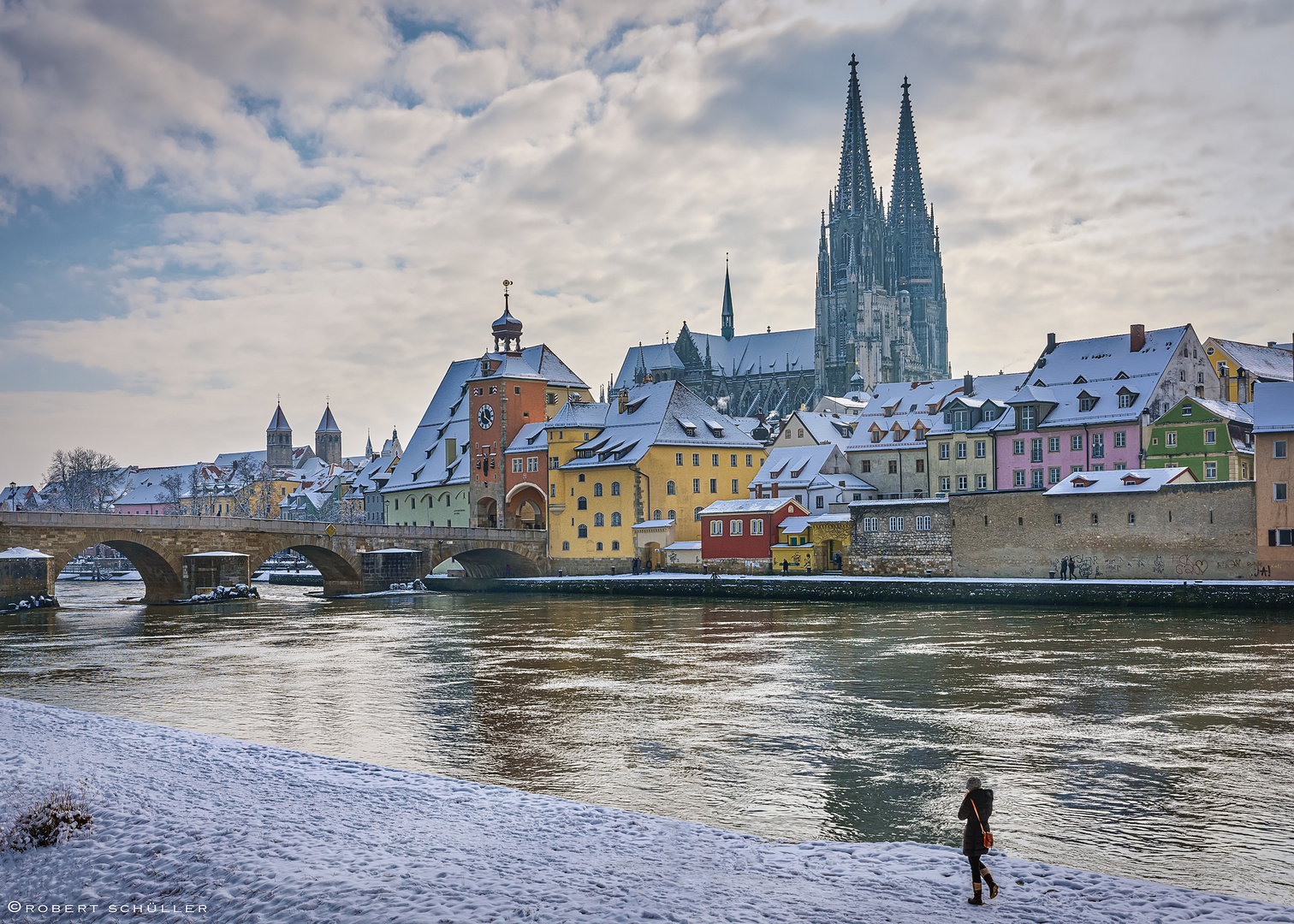  Regensburg im Winterkleid 