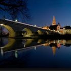  Regensburg mit steinerner Brücke 