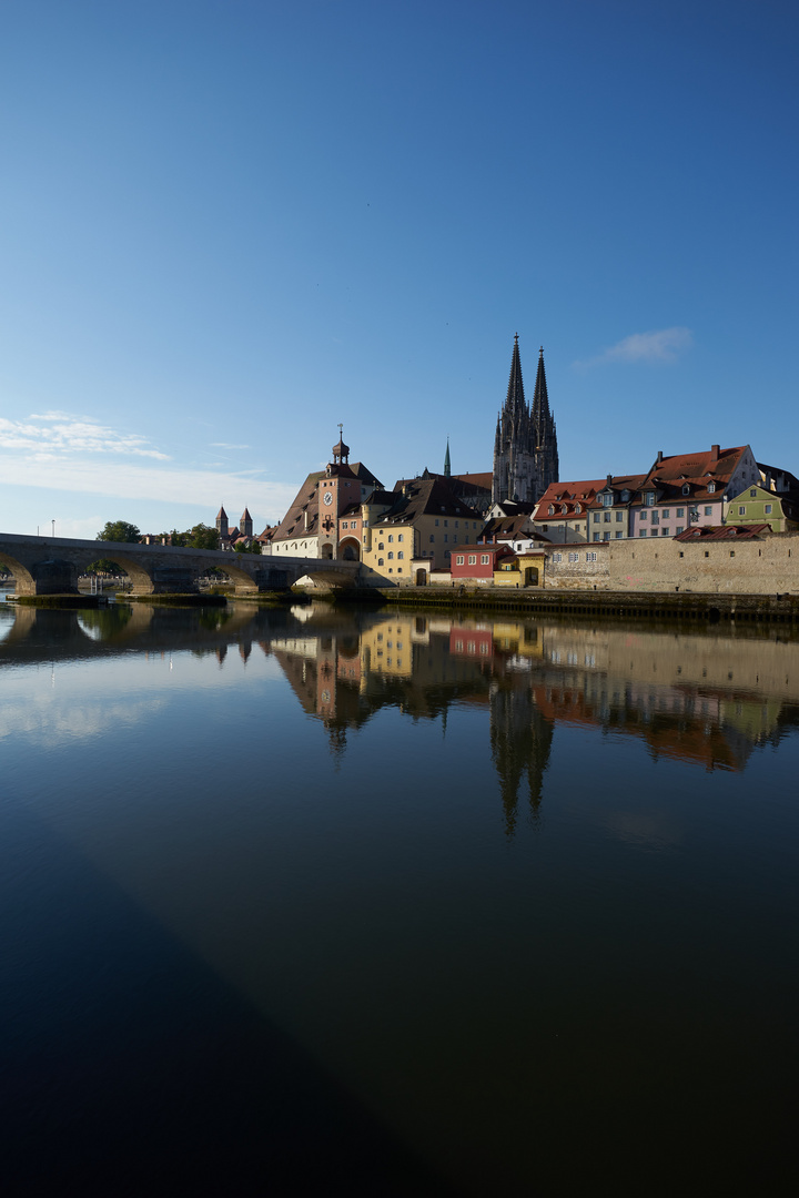 Regensburg, morgens