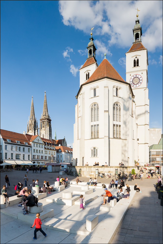 Regensburg - Neupfarrplatz.