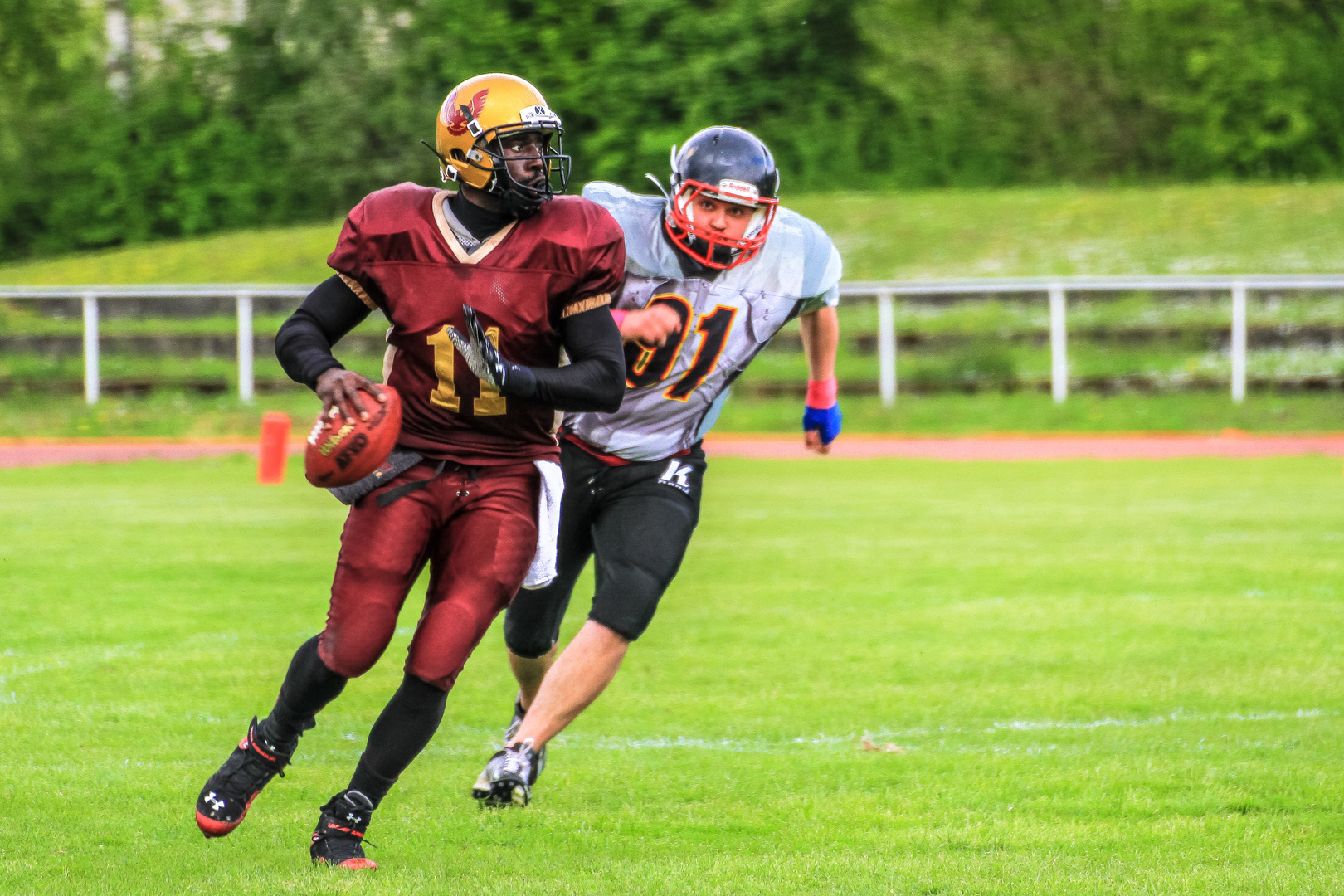 Regensburg Phoenix gegen Burghausen