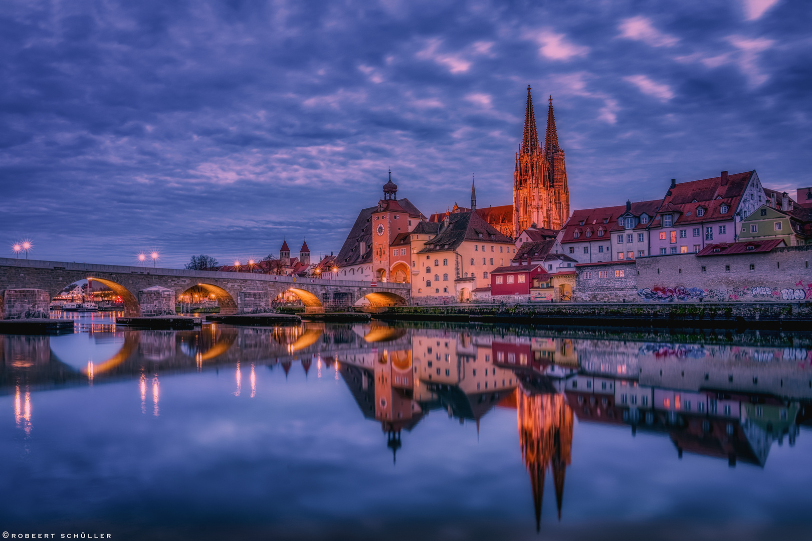 Regensburg, schöne Stadt an der Donau