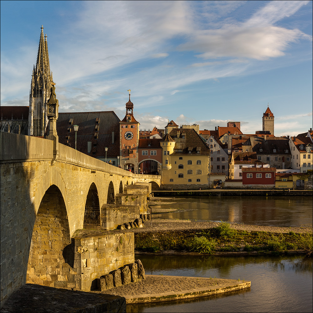 Regensburg Steinerne Brücke Foto And Bild Deutschland Europe Bayern Bilder Auf Fotocommunity