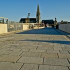 Regensburg - Steinerne Brücke - neuer Belag