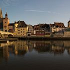 Regensburg Uferpanorama