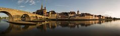 Regensburg Uferpanorama