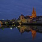 Regensburg vom Donauufer