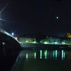 Regensburg von der Eisernen Brücke 2008