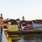 Regensburg von der Steinerne Brücke