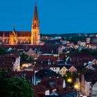 Regensburg zur blauen Stunde