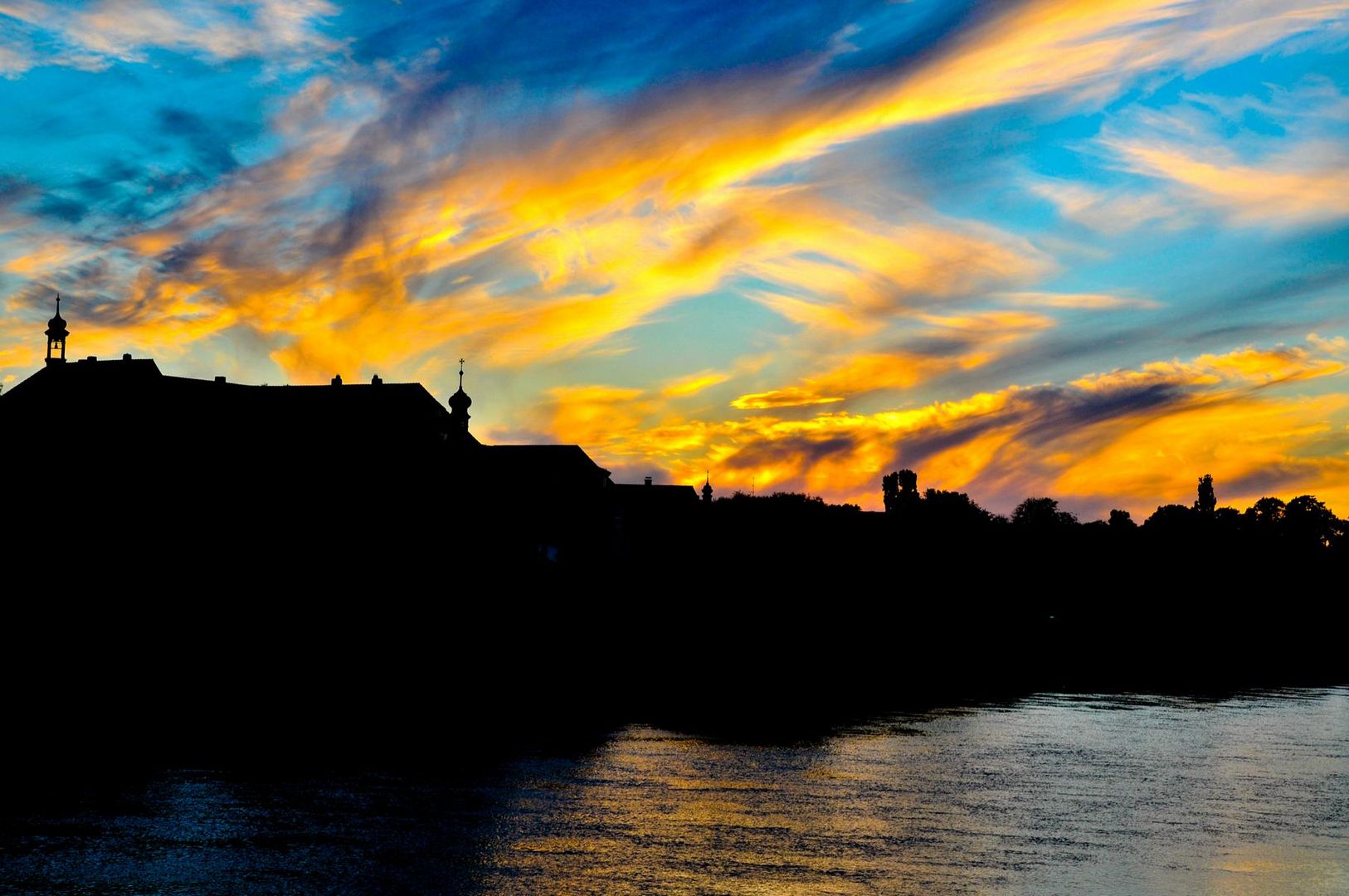 Regensburger Abendhimmel