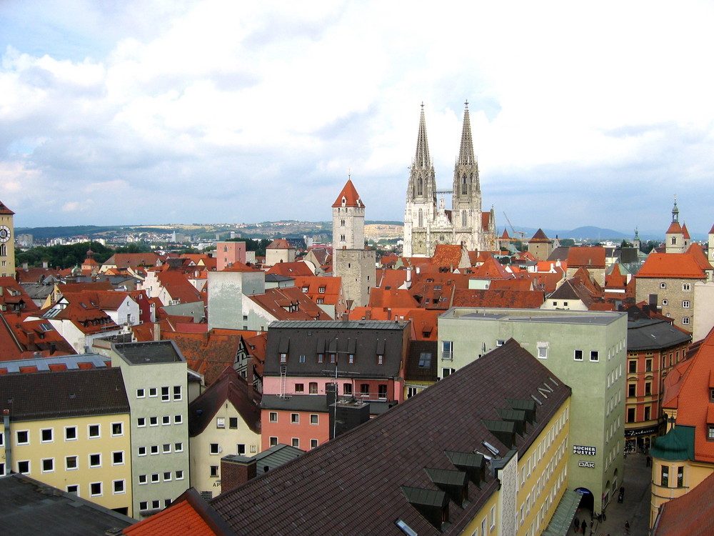 Regensburger Altstadt mit Dom St. Petri