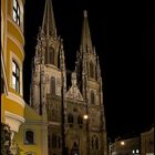 Regensburger Dom bei Nacht