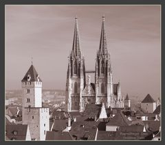 regensburger dom / goldener turm