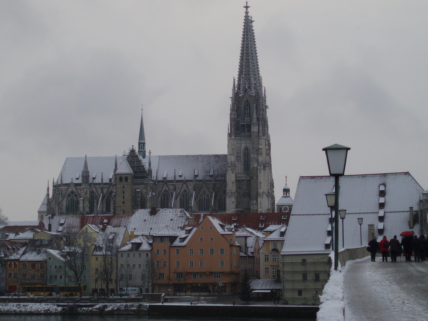 Regensburger Dom im Winter