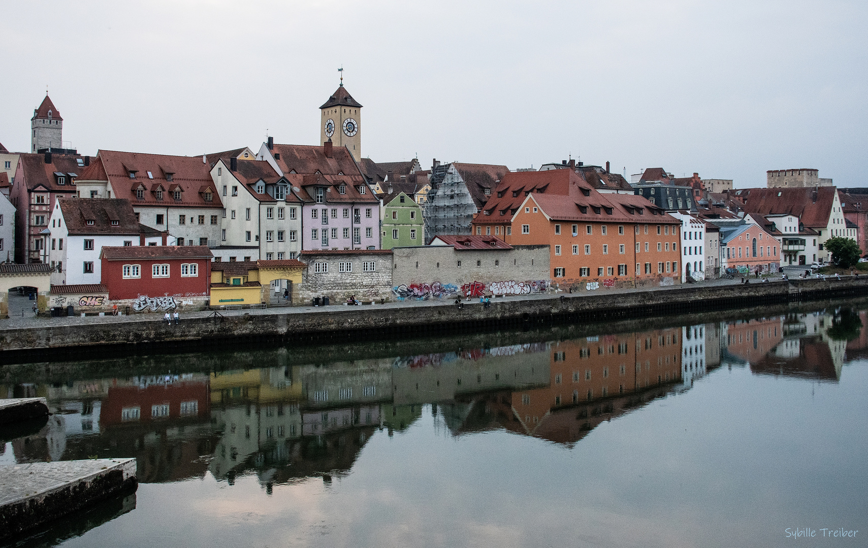 Regensburger Donau Ufer