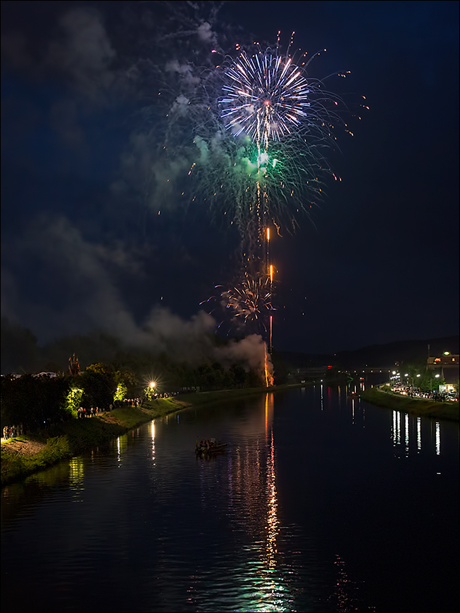 Regensburger Dult Feuerwerk