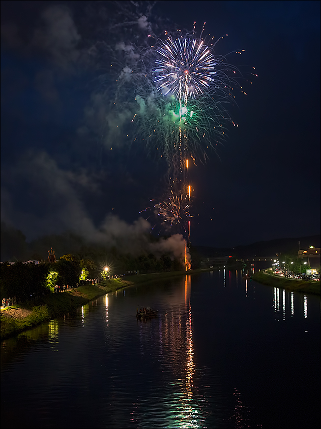 Dult Regensburg Feuerwerk