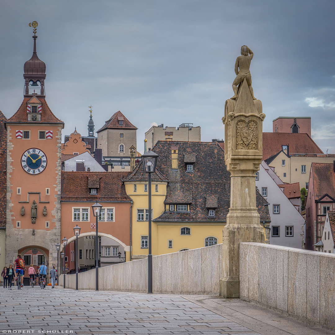 Regensburger Geschlechtertürme als Wolkenkratzer des Mittelalters