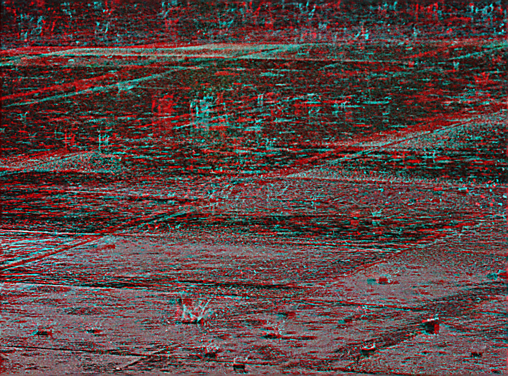 Regenschauer (3D für Rot/Cyan Brille)